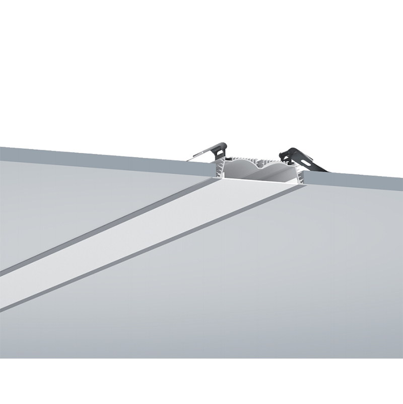 Recessed Aluminum LED Light Profile Channel For 15mm Double Row LED Lighting Strip Recessed Aluminum LED Light Profile Channel For 15mm Double Row LED Lighting Strip